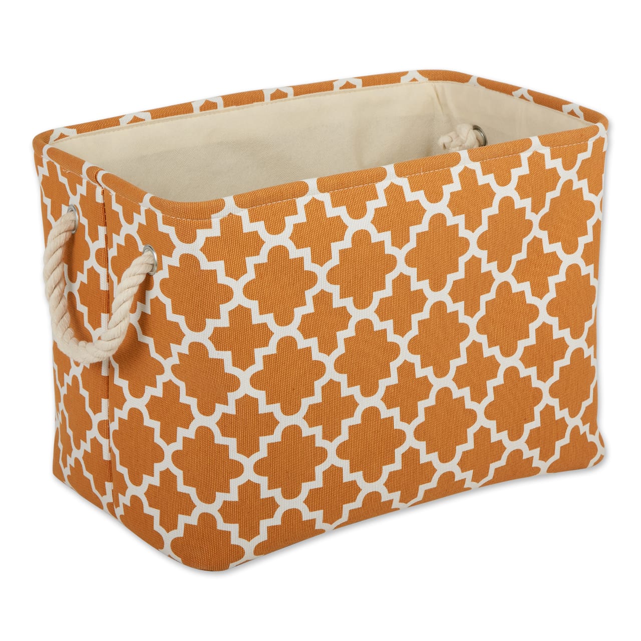 DII® Medium Rectangle Polyester Lattice Bin